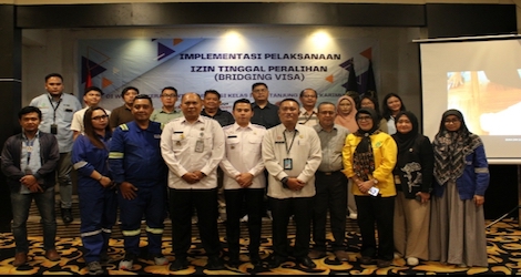 Imigrasi Karimun Sosialisasikan Bridging Visa kepada Perusahaan Pengguna TKA