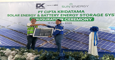Entitas ABM Resmikan PLTS CBESS Terbesar di Indonesia untuk Keberlanjutan Energi