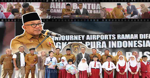 Bantuan Tepat Sasaran, Wali Kota Tanjungpinang Apresiasi Program CSR Angkasa Pura