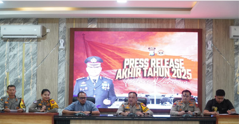 Capaian Kinerja Polres Karimun 2025, Kasus Pidana Menurun Signifikan