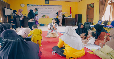 Aktif Cegah Stunting, PT Timah Bersama AIMI Babel Gelar Pembelajaran Gizi Warga Cupat