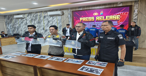 Polres Karimun Bekuk Komplotan Pelaku Curanmor, Telah Beraksi di 7 TKP