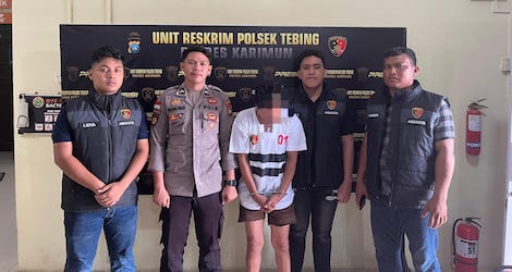 Empat Kali Beraksi, Pelaku Curat di Pamak Akhirnya Ditangkap Polsek Tebing
