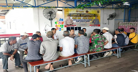 Curhat Kamtibmas Polsek Moro Minta Masyarakat Tingkatkan Kewaspadaan saat Cuaca Ekstrem
