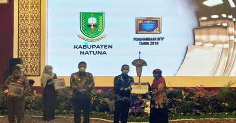 Wabup Natuna Hadiri Penyerahan DIPA se-Kepri Tahun Anggaran 2021
