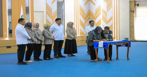 Bupati Bintan Serahkan DPA 2026, Dinas Pendidikan Dapat Anggaran Terbesar