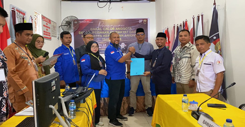 Demokrat Anambas Daftarkan 20 Bacaleg Kabupaten dan 1 Bacaleg Provinsi
