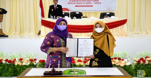 Lantik Bunda PAUD dan Ketua Dekranasda Natuna, Dewi Ansar: Sukseskan Program Pemerintah