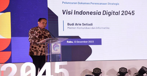 Perkuat Kolaborasi Lintas Sektor, Kominfo Luncurkan Visi Indonesia Digital 2045