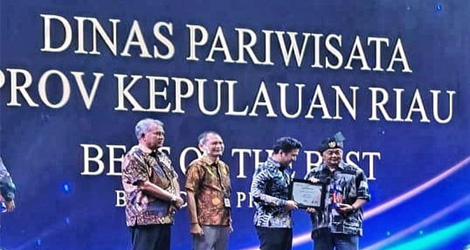 Dispar Kepri Raih Best of The Best Branding Promotion di Ajang Jatim Fest 2025