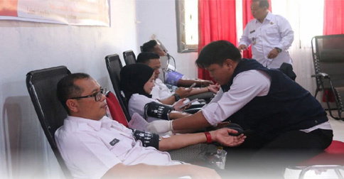 Lapas Tanjungpinang Gelar Donor Darah dalam Rangka HBP ke-61
