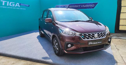 Mobil Elektrifikasi Pertama Kelas LMPV, Suzuki Luncurkan All New Ertiga Hybrid