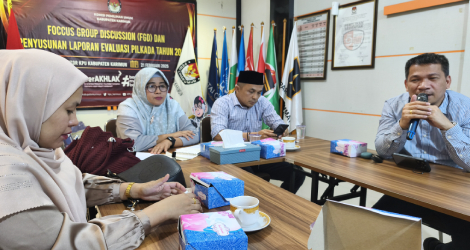 KPU Karimun Gelar FGD Evaluasi Pemilukada 2024, Libatkan Berbagai Stakeholder