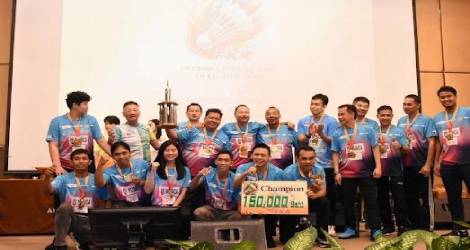 Indonesia Juara Grup FKK Badminton International Cup 2025 di Bangkok