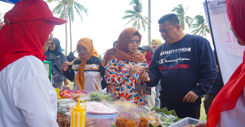 Sekda Bintan Buka Festival Kuliner Desa Malang Rapat