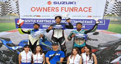 Suzuki Gelar Owners Fun Race 2024, Wadahi Hobi Pengguna GSX-R150 dan Satria F150