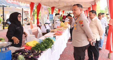 Ringankan Beban Warga, Polres Karimun Gelar Pasar Murah Selama Tiga Hari