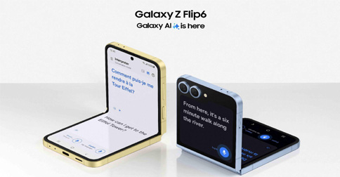 Fleksibilitas Terjemahan Dual Layar Compact, Hanya di Galaxy Z Flip6