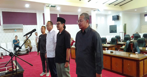 Setwan Gelar Gladi Bersih Pelantikan Pimpinan DPRD Karimun