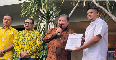 Golkar Resmi Dukung Bobby Nasution di Pilgub Sumut 2024