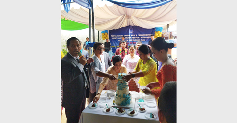 Gereja HKBP Natuna Rayakan HUT ke-9 Sekaligus Galang Dana Pembangunan Gedung Baru