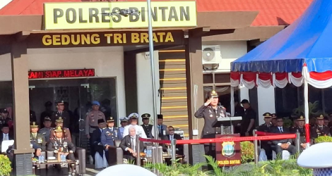 HUT Bhayangkara ke-79, Kalapas Tanjungpinang Tegaskan Sinergi dengan Polres Bintan Jaga Keamanan
