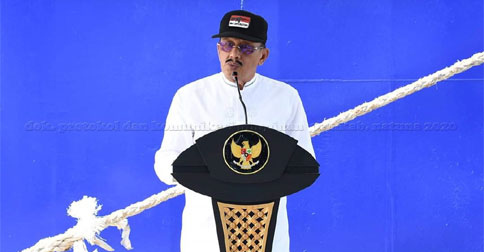 Pelayaran Perdana KMP Bahtera Nusantara 01, Bupati Natuna Harapkan Perekonomian Masyarakat Kembali Bangkit