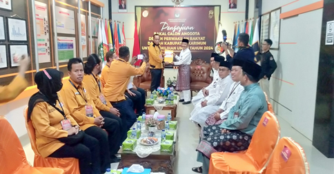 Hanura, Parpol Pertama yang Daftarkan Bacaleg DPRD ke KPU Karimun