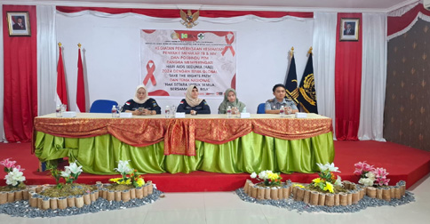 Peringati Hari AIDS Sedunia, Lapas Narkotika Tanjungpinang Gelar Pemeriksaan Kesehatan Warga Binaan