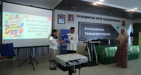 Dinkes Bersama IOM Ajak Masyarakat Tanjungpinang Berantas Penularan TB