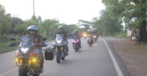 Urban Explorer Touring 75 Km Bersama Bikers Honda CB150X di Batam