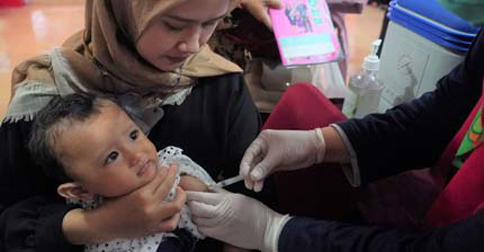 Pencanangan Nasional Perluasan Imunisasi Inactivated Poliovirus Vaccine Dosis Kedua