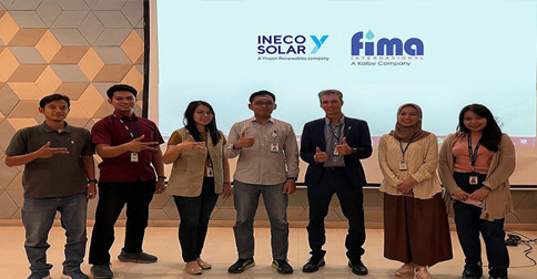 Inecosolar dan Finusolprima Pasang Sistem Panel Surya Atap Sebesar 264 KWP di Bekasi