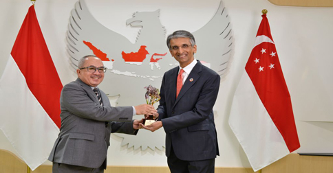 Tamasek Terima Anugerah Adinata Award Perdana dari KBRI Singapura