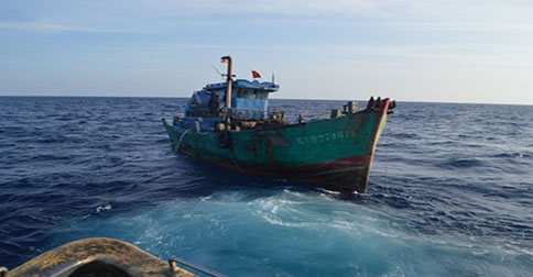KKP Tangkap Dua Kapal Ikan Vietnam Lagi Curi Ikan di Natuna