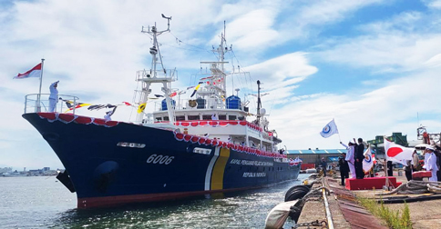 Bertolak dari Jepang, KP ORCA 06 Segera Perkuat Pengawasan di Laut Natuna Utara