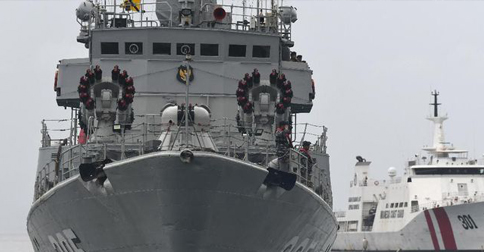 Kapal China Bertahan Natuna, TNI Kirim 8 KRI Berpatroli