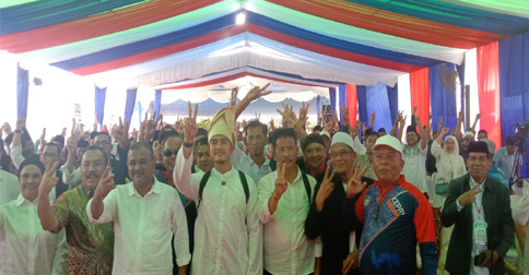Kaesang Pangarep Kampanyekan Paslon HMR-AURA di Karimun