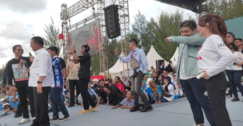 Belasan Ribu Masyarakat Batam Tumpah Ruah Ikuti Kampanye Akbar ASLI dan SAYANG di Ocarina