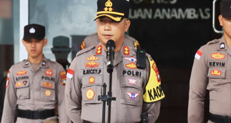 Kapolres Anambas Imbau Warga Waspada Angin Kencang dan Gelombang Tinggi