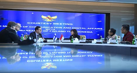 Indonesia dan Finlandia Perkuat Kerja Sama Digital, Fokus pada Transfer Teknologi dan Pusat Data