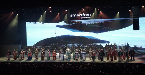 Konser 'Smartfren Malam 100 Cinta 2025', Rayakan Cinta Melalui Seni dan Teknologi Digital