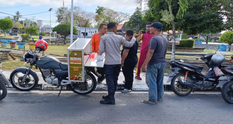 Bangun Dialog Kamtibmas Bersama Warga, Polres Lingga Luncurkan Program 'Kopi Keliling'