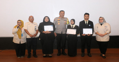 Kabid Humas Polda Kepri Beri Kuliah Umum Mahasiswa ITEBA dan BTP