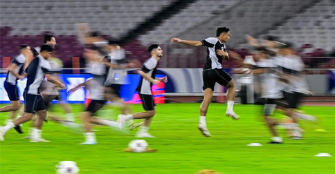 Timnas Indonesia Latihan Perdana Jelang Laga Lawan Australia