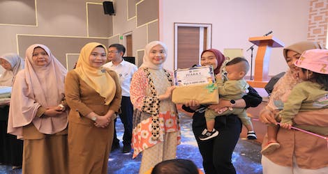 Dorong Generasi Emas Indonesia, PPK Bintan Gelar Lomba Balita Sehat
