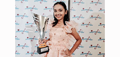 Lyodra Margaretha Ginting, Gadis 13 Tahun asal Medan Ini Bawa Indonesia ke Pentas Dunia