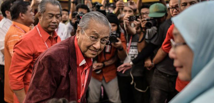 Mahathir Mohamad Ditetapkan Sebagai Calon PM Malaysia dari Oposisi