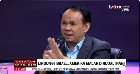 Mahfuz Sidik Sebut Perang Dunia III Masih Jauh, Perang Iran-Israel Skenario Aihkan Tragedi Kemanusiaan di Gaza