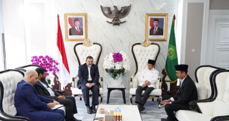 Menag Nasaruddin-Dubes Iran Bahas Penguatan Kerja Sama Pendidikan dan Persatuan Lintas Agama